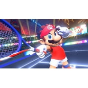 Nintendo Switch Console, Neon Blue & Neon Red with Mario Tennis Aces & 1-2-Switch