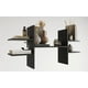 thumbnail image 1 of Esatto Repisas Free organizadoras negras diseño italiano madera melamina 2 pcs 60 x 60 cms c/u, 1 of 4