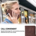 thumbnail image 5 of for OnePlus 12 Case, OnePlus 12 Wallet Case PU Leather Card Slot & Cash Side Pocket Shockproof Flip Phone Cover Compatible with OnePlus 12, Brown, 5 of 10