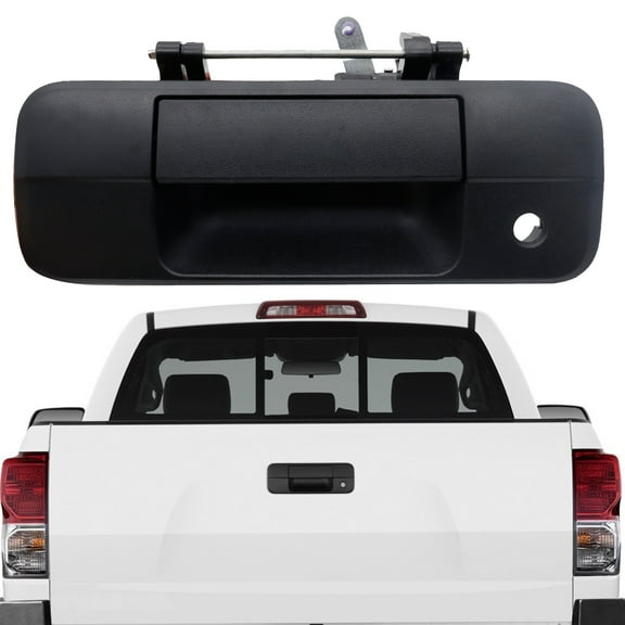For Toyota Tundra 2007 2008 -2013 Textured with Keyhole Tailgate Latch Handle