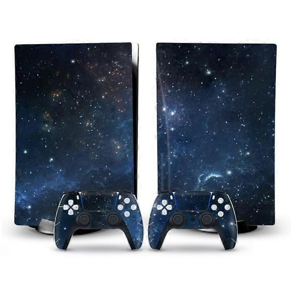 PS5 Skin Disc Version Console & Controllers, Mytrix Durable Protective Skin Stickers for Playstation 5 disk Edition, Vinyl Decal Stickers