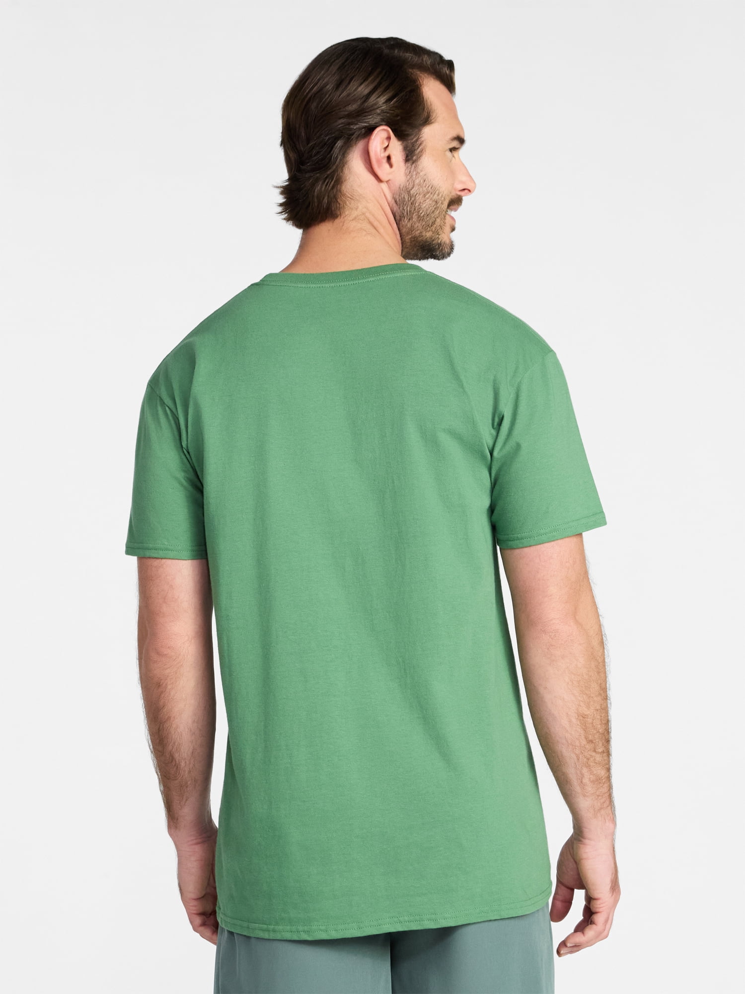 Athletic Works Men's and Big Men's Cotton Active Tee with Short Sleeves, Sizes XS-4XLT