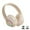Beige, variant on Adaptive Active Noise Cancelling Headphones Driven by 6 Mics, Super Foldable Design, 60H Lossless Audio, Ultra-Fast Charging, Hi-Res Wireless Audio, Comfortable Fit