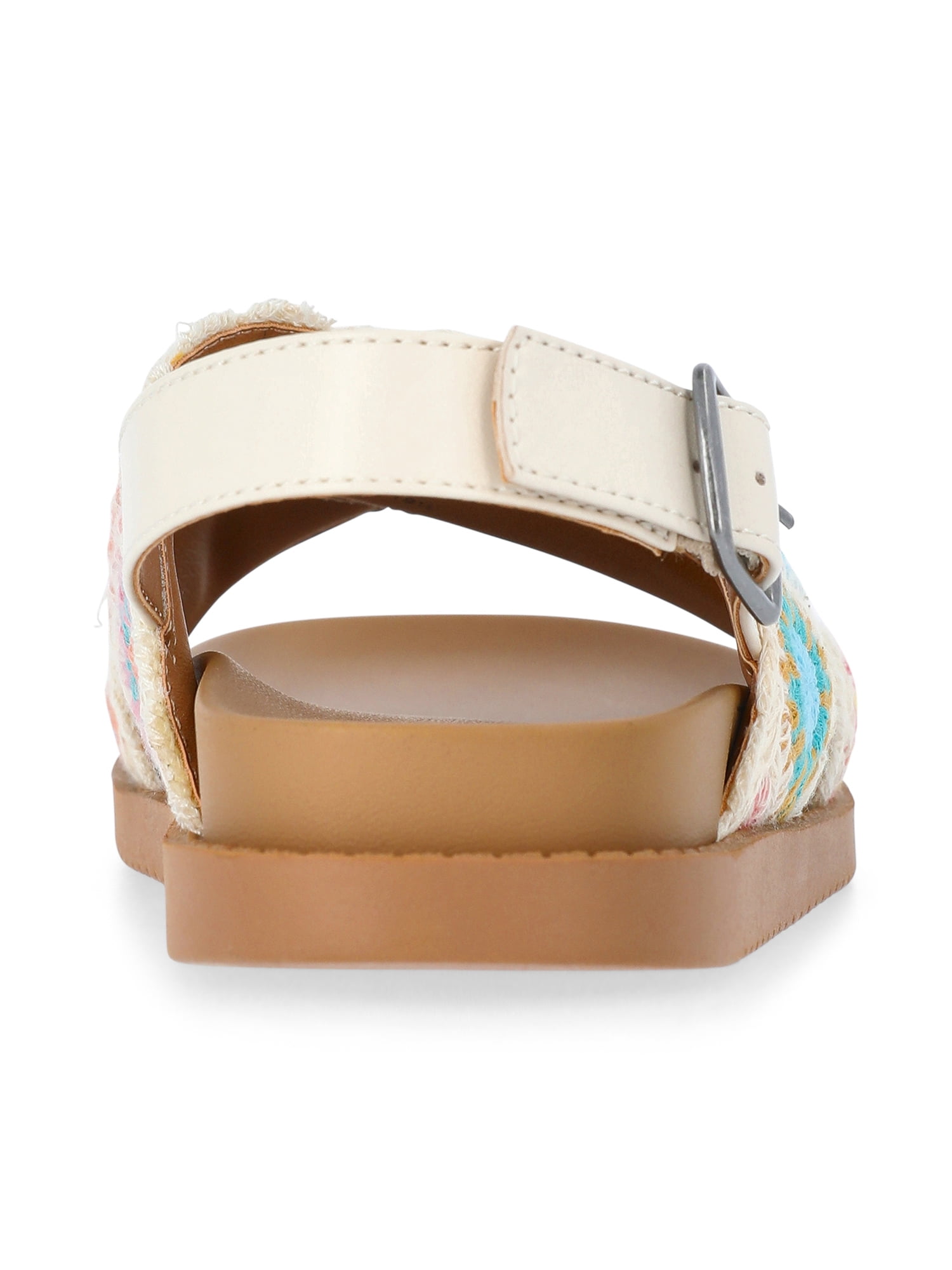 Wonder Nation Little and Big Girls Crossover Sandals