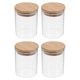 thumbnail image 1 of 4 recipientes herméticos de vidrio XCF para cocina tarros de almacenamiento de alimentos 250 ml, 1 of 2