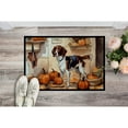 thumbnail image 2 of Carolines Treasures DAC1754MAT 18 x 27 in. Unisex Brittany Fall Kitchen Pumpkins Doormat, 2 of 5