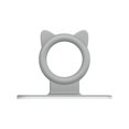 thumbnail image 1 of Elevadores de asiento de inodoro, manija de puerta de gabinete autoadhesiva de silicona multifunción, evita tocar la manija de la tapa del inodoro, accesorios de Wc, 1 of 5