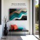 thumbnail image 3 of Cuadro Decorativo Canvas Abstracto Belleza Abstracta 90x60 Canvas Revolution, 3 of 3