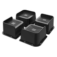 thumbnail image 1 of Bed Risers 3 Inch Heavy Duty, 4.8x4.8In Wide Opening Furniture Risers 4 Pack,Bed Lifts Risers for Sofa,Bed Frame,Tables, 1 of 5