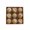 Brown, variant on Staron 9PCS Velvet Shatterproof Christmas Ornaments, 80mm Large Brown Christmas Ball Ornaments for Christmas Tree Decorations, Flocked Christmas Tree Ornaments for Holiday Wedding Party Decorations
