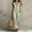 Light Green, variant on Morttic Women's Striped V-Neck Sleeveless Maxi Dress – Pocket, Ruffle Neckline, Casual Resort & Everyday Wear Yellow，L