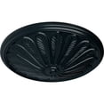 thumbnail image 3 of Ekena Millwork 25 1/2"OD x 5 1/2"P Brontes Ceiling Medallion (Fits Canopies up to 3 5/8"), Hand-Painted Night Shade, 3 of 6