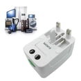 thumbnail image 5 of Adaptador de enchufe de viaje mundial, convertidor adaptador de viaje portátil multifuncional 4 en 1, enchufe de EE. UU., Reino Unido, UE, 5 of 5