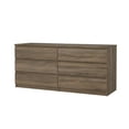 thumbnail image 4 of Tvilum Scottsdale 6 Drawer Double Dresser for Adults, Truffle Oak, 4 of 14