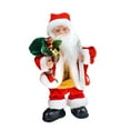 thumbnail image 1 of Electric Santa Claus Toy Musical Decorativo Navidad con Figura Animada de Papá Noel Adorno Creativo Interactivo con Música Material Pp y Componentes Electrónicos Adecuado para Llevar regalo, 1 of 8