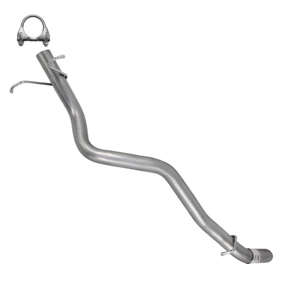 Exhaust Tail Pipe Compatible with Chevrolet S10 1996-2004 4.3L - Direct Fit | Stainless Steel