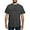 Charcoal, variant on CafePress - Delta Sigma Phi Black Stacked Logo T Shirt - Mens Comfort Colors Shirt
