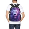 thumbnail image 5 of Daiia Cool Lion Head Backpack for Men and Women -Durable Backpack Large Capacity, Water-Resistant Bag with Adjustable Straps and Laptop Compartment, 5 of 7