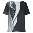 thumbnail image 1 of Birdeem T-Shirt Décontracté Mode Femme Col Rond Manches Courtes Ample, 1 of 6