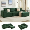 thumbnail image 1 of Kojooin 108" Modular Sectional Sofa - L Shaped Boneless Cloud Couch with 67.5" Chaise, Reversible L/R Facing, No Assembly Required, 1 of 9