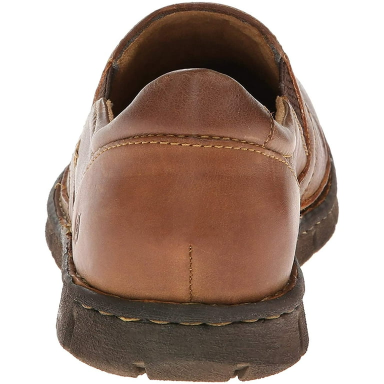 Born Sawyer Men's Tan Full Grain Leather Slip-on Loafer - Walmart.com