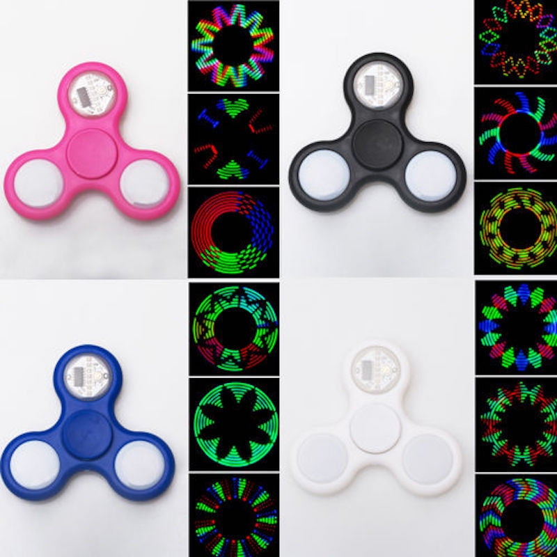 3D Fidget Hand Spinner Finger Toys EDC Focus Stress Reliever For Kids Adults AU 
