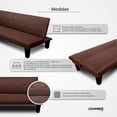 thumbnail image 5 of Sofá Cama Lucía Chocolate Reclinable LOOMBER, 5 of 5