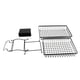 thumbnail image 2 of Organizador de Verduras de Mostrador, Desmontable 2 ganchos laterales estructura de rejilla de uso versátil de 2 niveles de fruta para sala de estar, 2 of 7