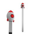 thumbnail image 3 of CAROOTU Cartoon Spaceman Fusée Signet 3D Silicone Lecture Signets Livre Titulaire Cadeau, 3 of 6