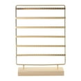 thumbnail image 2 of Segolike Earring Display Stand Jewelry Organizer Multipurpose, Hanging Jewelry Stand, Ear Stud Rack for Women Girl Dresser Home Vanity gold, 2 of 8