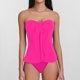thumbnail image 2 of MKLEKYY Trajes De Baño Mujer 2 Piezas Women Bikini Set Leaf Printed Sleeveless Two Piece Beach Wear Hot Sexy Swimwears Tankinis Set, 2 of 4