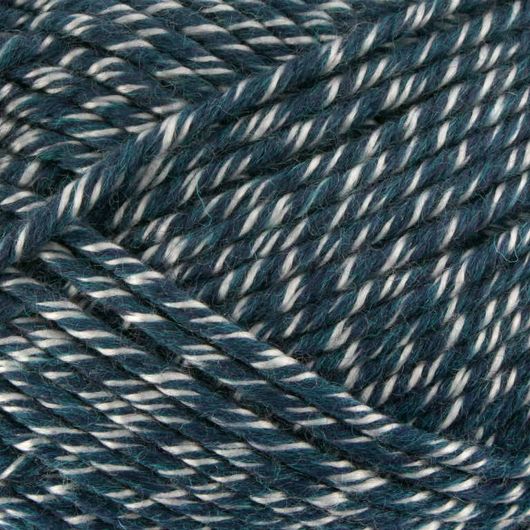 JubileeYarn Chunky Melody Yarn - Bulky Wool Blend - 100g/Skein - Charcoal - 2 Skeins