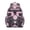 Pink-15, variant on Tropical Pineapple Print Student Backpack with Fresh Flowers and Exotic Plant Patterns Lightweight and Spacious School Book Bag for Toddlers and Elementary Students