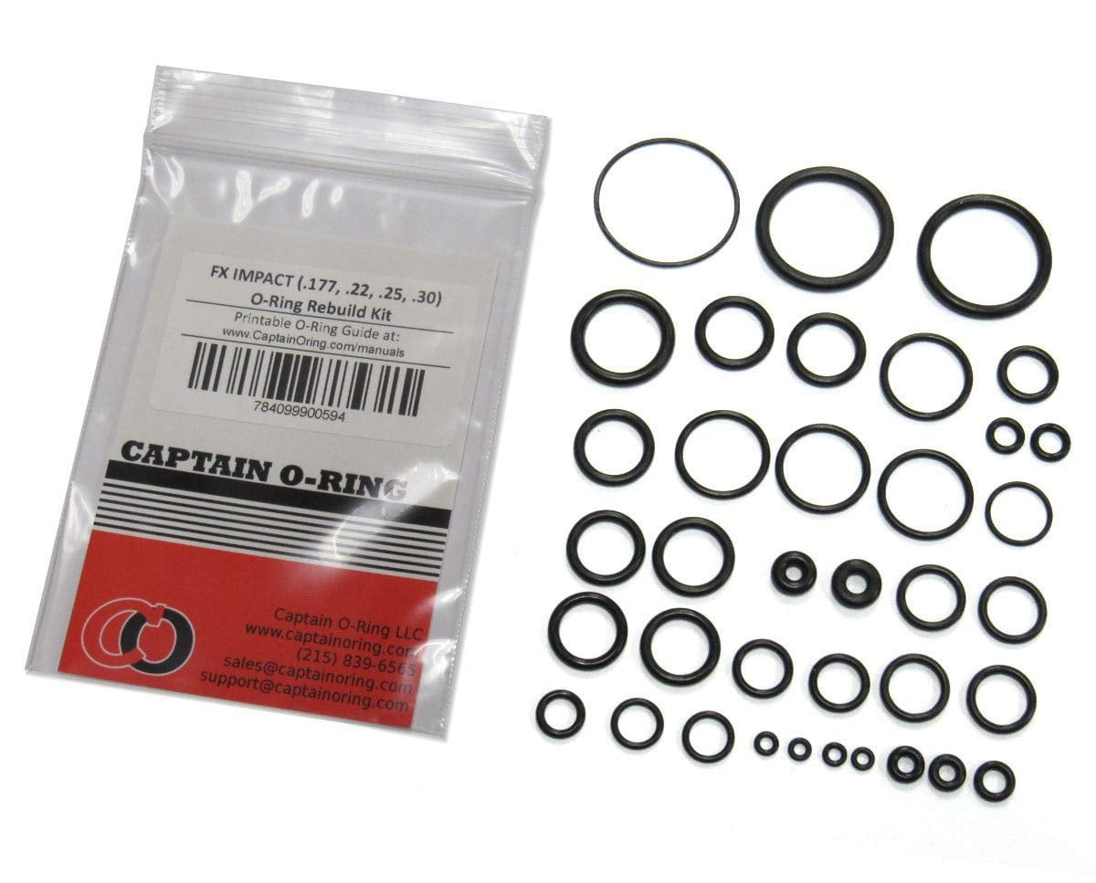 Captain ORing FX Impact .177/.22/.25/.30 Complete 37 Piece ORing