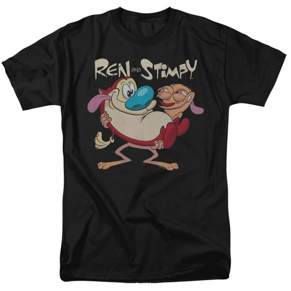Ren and Stimpy Two of a Kind Unisex Adult T Shirt