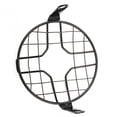 thumbnail image 4 of ALLTIMES 6.5 Inch Motorcycle Headlight Grill Light Cover, for Cruiser for Chopper for Bobber for Old School for Cafe Racer, Metal Black, 4 of 7