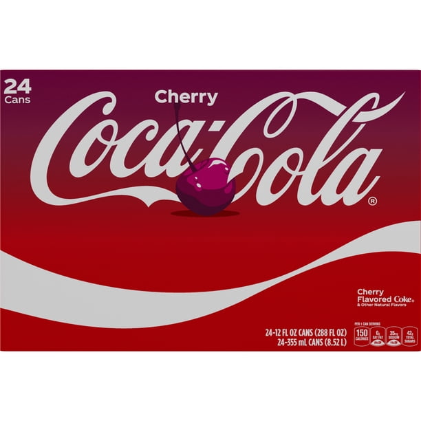Coca-Cola Cherry 24x12oz - Poppi soda supplier relations - Walmart