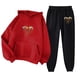 thumbnail image 1 of Puntoco Sudadera Con Capucha Para Mujer Sudadera De Manga Larga Con Bolsillo Pantalones De Moda Para Mujer Conjunto De Sudadera Estampada Liquidación Puntoco Puntoco-507, 1 of 2
