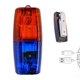 thumbnail image 1 of USB Rechargeable LED Shoulder Clip Light - Waterproof High-Visibility Strobe Warning Light for Biking, Hiking & Camping, 1 of 5