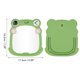 thumbnail image 2 of 1 Pc Espejo Cosmético de Cartón Plegable para Mujeres, Espejo de Plástico Plateado Verde para Viajes de Negocios, 2 of 3