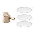 thumbnail image 1 of Tetera de cerámica, tetera de porcelana rústica con tetera para picnic. color sólido, 1 of 9