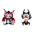 thumbnail image 1 of Hotel Peluche Juguete Hazbin Dibujos Animados Anime Muñeca Kawaii Muñeca de Peluche Suave (Ala) Rojo, 1 of 3