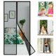 thumbnail image 5 of Magnetic Door Curtain Black 120x210 cm, Anti-Mosquito Fly Screen for Windows and Doors, 5 of 5