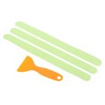 thumbnail image 1 of Unique Bargains 15 x 0.8 Inch Anti Slip Grip Tape Fluorescent Traction Strips Square with Scrape, Light Green 24 Pack, 1 of 6