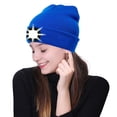 thumbnail image 4 of Lighted Beanie Cap Rechargeable Running Hat Ultra Bright 4 Led Waterproof Headlamp, 4 of 5