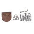 thumbnail image 1 of Maceta Colgante Triangular Portátil Para Acampar Al Aire Libre, Estante Para Barbacoa, Rama, Gancho Multifuncional Para Anillo De Picnic Sweethay OD006312-00, 1 of 7