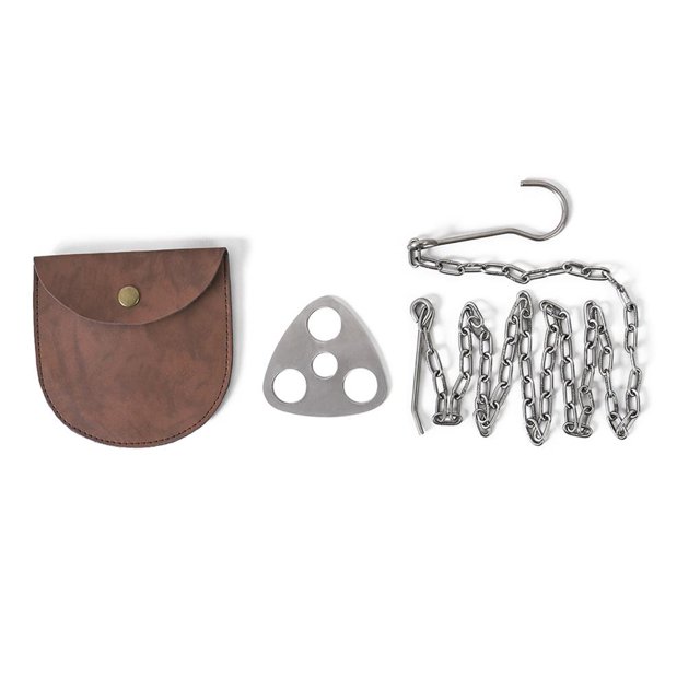Maceta Colgante Triangular Portátil Para Acampar Al Aire Libre, Estante Para Barbacoa, Rama, Gancho Multifuncional Para Anillo De Picnic Sweethay OD006312-00