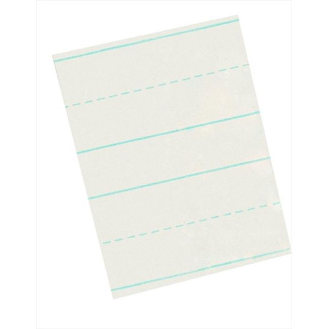 school smart 085212 85 x 11 in skip a line long ruled writing paper