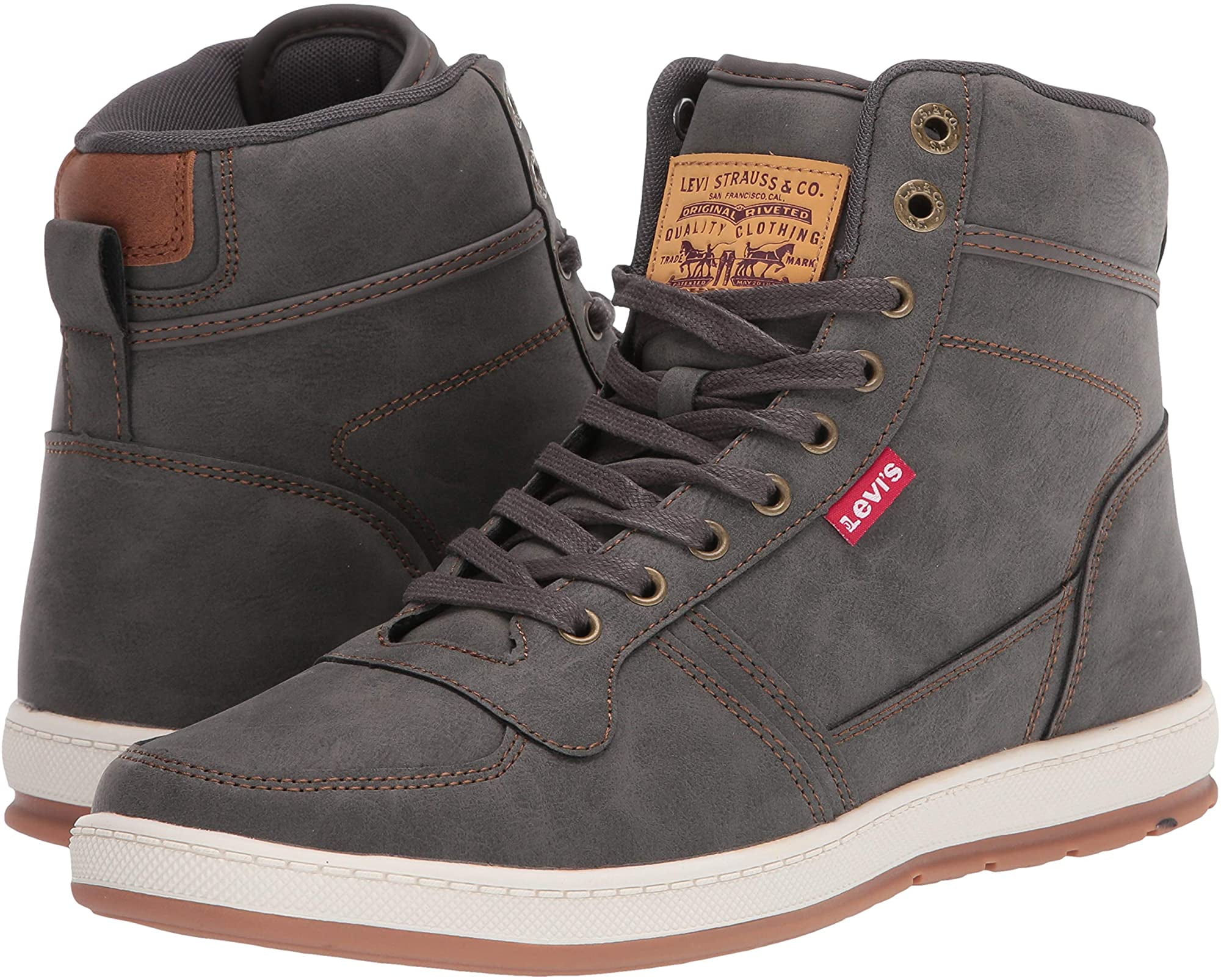 levi's mens stanton waxed ul nb fashion hightop sneaker shoe