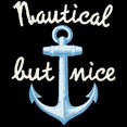 thumbnail image 3 of CafePress - Nautical But Nice Pajamas - Men's Dark Loose Fit Cotton Pajama Set, 3 of 7